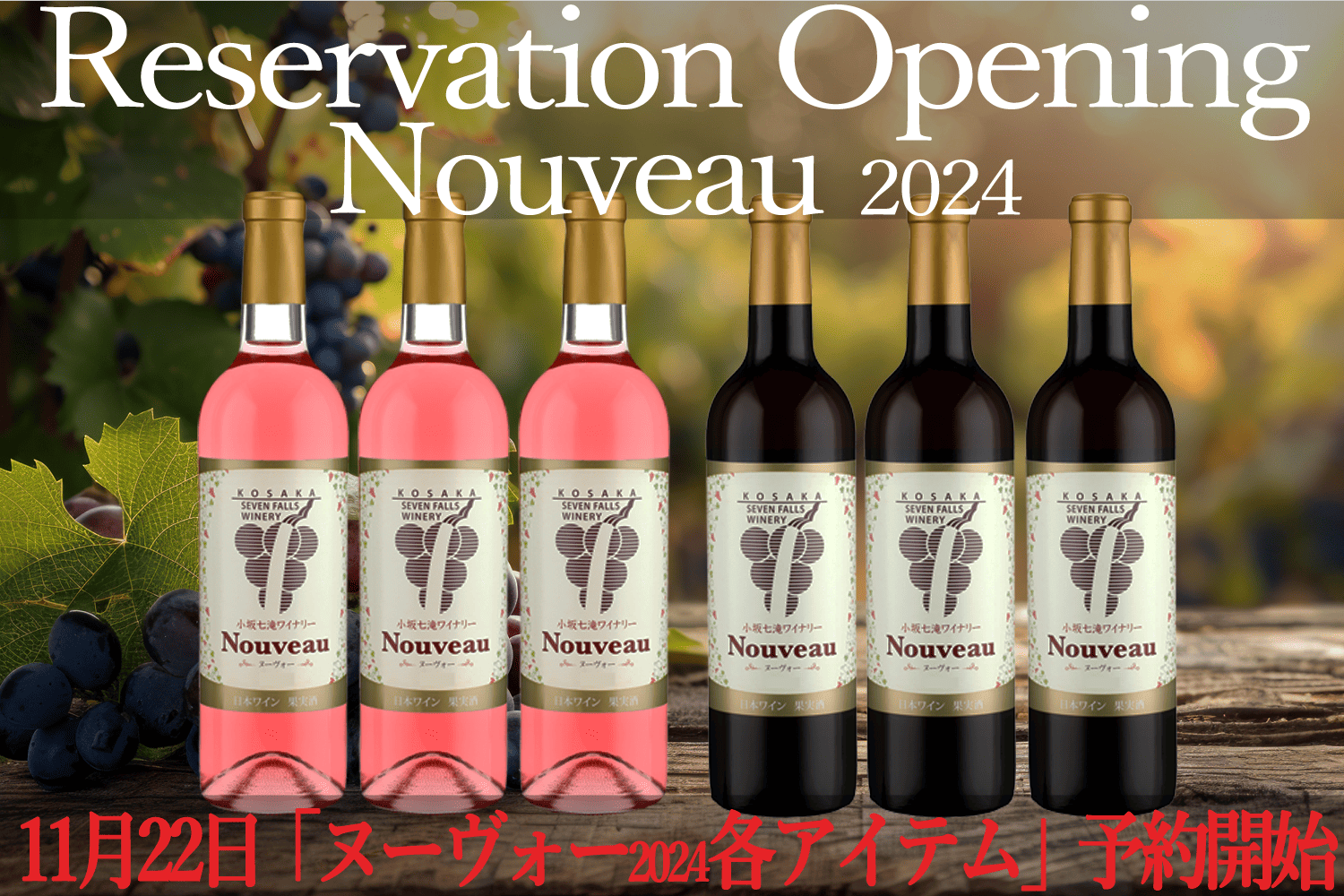 販売解禁「ヌーヴォー2024」ルージュ・ロゼ各アイテム・セット商品